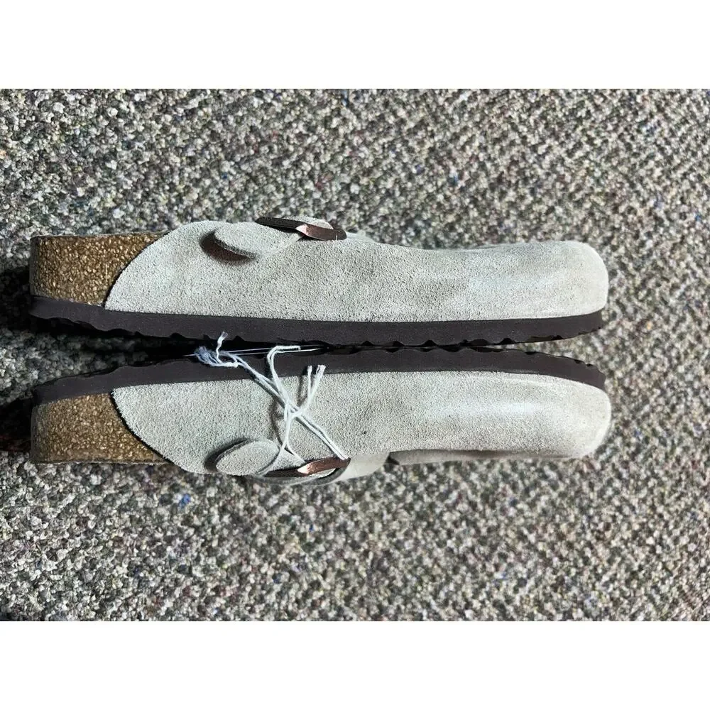 Birkenstock Boston BS Taupe Narrow Fit Womens 9 (US), Mens 7 (US), New - Picture 10 of 12